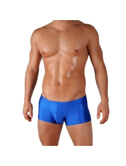 Gary Majdell Sport Mens Competition Style Boxer Brief Swimsuit with Front Pouch