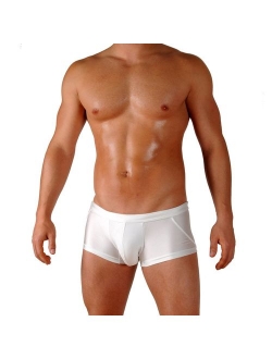 Gary Majdell Sport Mens Competition Style Boxer Brief Swimsuit with Front Pouch