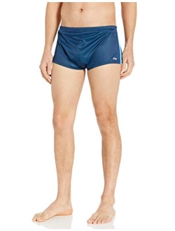 Sport Men's Poly Mesh Trainer Swim Suit