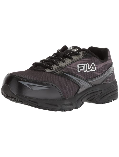 Fila Women's Memory Reckoning 8 Slip Resistant Steel Toe Running Shoe Food Service