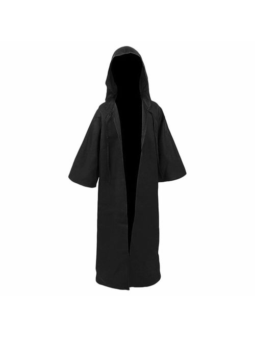 Golden service Adult Halloween Costume Tunic Hoodies Robe Cosplay Capes