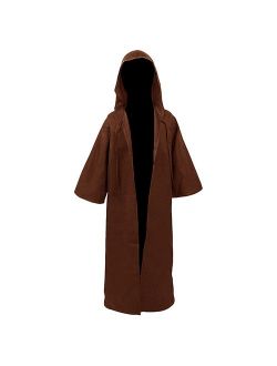 H&ZY Unisex Tunic Halloween Robe Hooded Cloak Costume