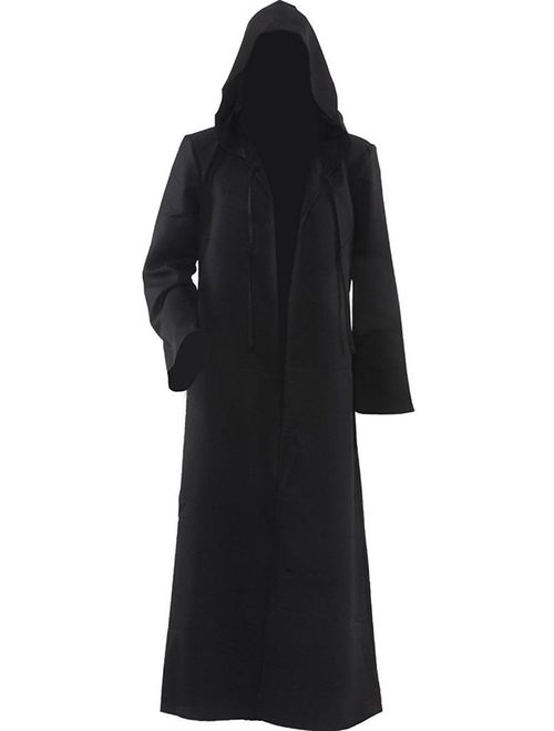 H&ZY Unisex Tunic Halloween Robe Hooded Cloak Costume