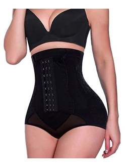 Women Butt Lifter Shapewear Hi-Waist Tummy Control Body Shaper Shorts Waist Trainer Panty