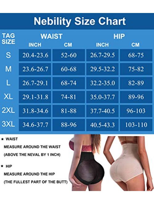 Women Butt Lifter Shapewear Hi-waist Tummy Control Body Shaper
