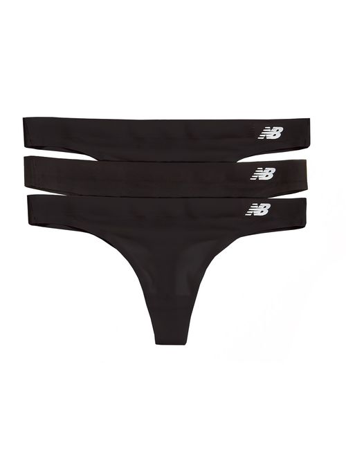 New Balance Womens Breathe Thong Panty 3-Pack