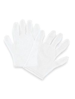 Condor 4JD11 Men's L White Polyester Reversible Inspection Gloves