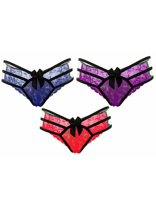 Sofishie Sexy Packs Boyshorts Thong Bikini