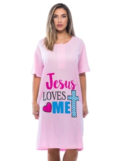 Just Love Short Sleeve Nightgown Sleep Dress for Women Sleepwear