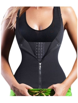 Gotoly Quick Weight Loss, Adjustable Straps Body Shaper Waist Cincher Tank Top