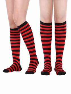 Women Knee High Socks Boot Socks Christmas Socks Cosplay Stockings