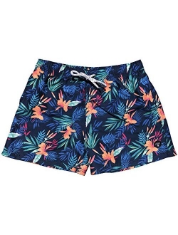 Molokai Mens Swim Trunks Quick Dry Elastic Waist Drawstring Swim Shorts