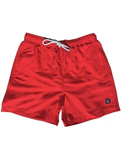 Molokai Mens Swim Trunks Quick Dry Elastic Waist Drawstring Swim Shorts