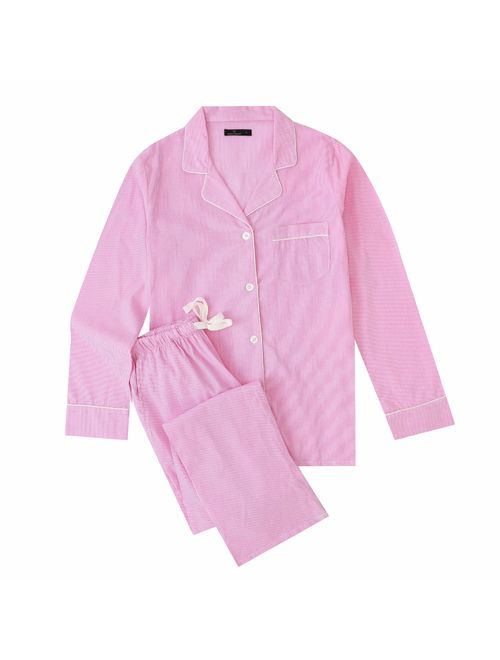 Noble Mount 100% Cotton Pajama Set for Women