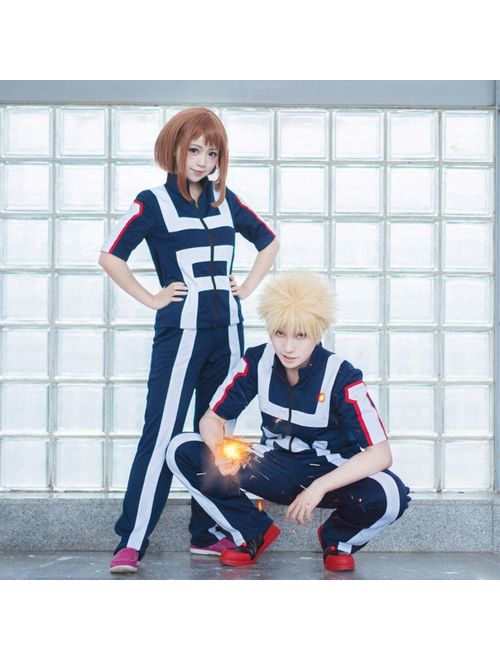 Buy Zerogoo Bnha Mha My Hero Academia Cosplay Ua Gymnastics Uniform Costumewith 3 Pack Deku 