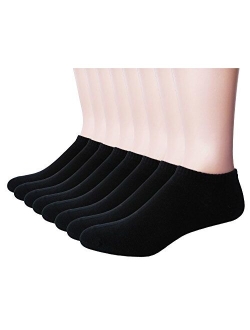 Women's Ankle Socks - Low Cut Socks No Show Cotton Socks 8 Pairs By Formeu