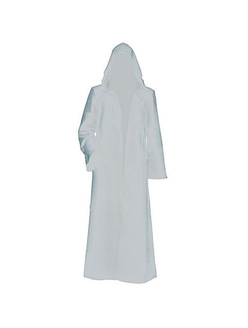 WESTLINK Hooded Robe Cloak Knight Cosplay Costume Cape - New Version - Bigger Cape (Double Cloth) with Strings