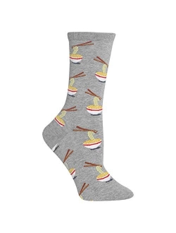 Women's Food and Drink Novelty Casual Crew Socks