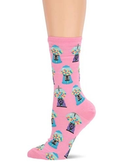 Women's Food and Drink Novelty Casual Crew Socks