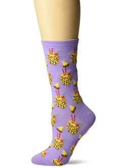 Women's Food and Drink Novelty Casual Crew Socks