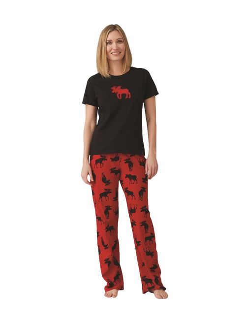 Moose Family Pajamas