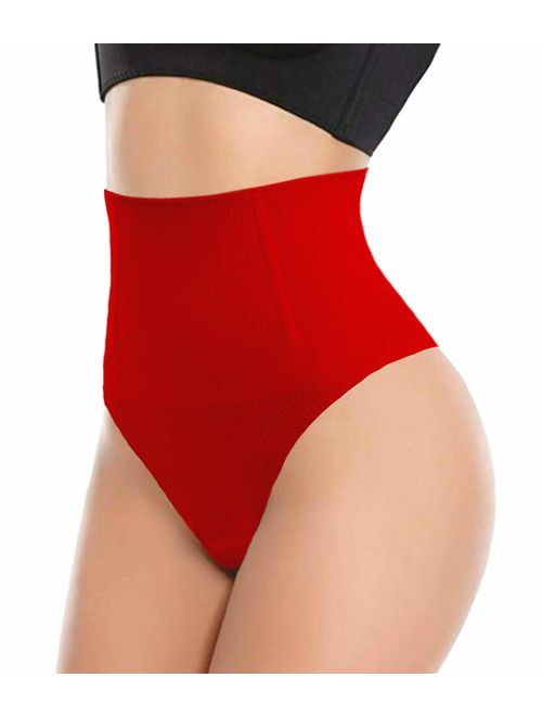 ShaperQueen 102A Thong Bodysuit - Women Seamless Waist Firm Control  Shapewear