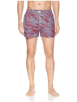 2(X)IST Men's Ibiza Block Print Swim Trunks