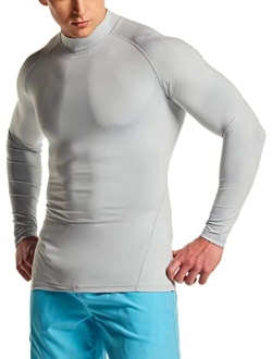 TSLA Men's UPF 50+ Long Sleeve Rashguard