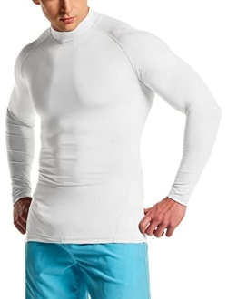 TSLA Men's UPF 50+ Long Sleeve Rashguard