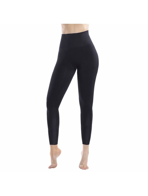 +MD Women's High Waist Target Firm Control Shapewear Compression Slimming Leggings