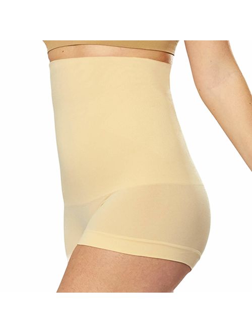 EMPETUA Shapermint High-Waisted Body Shaper Boyshorts - Tummy Control Shapewear for Women Plus Size