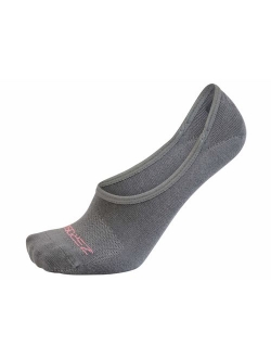 ZeroSock Womens Bamboo Super Low Invisible Socks With Mesh Ventilation with Anti-Slip Gel Heel Grip (4 Pairs Per Box)