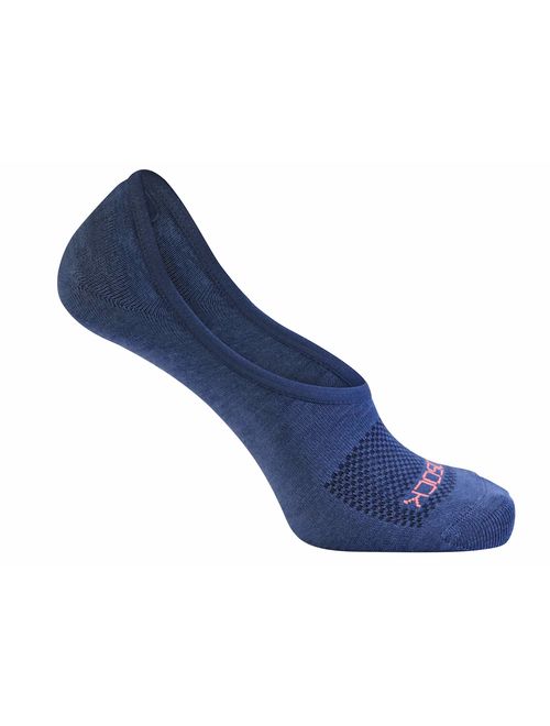 ZeroSock Womens Bamboo Super Low Invisible Socks With Mesh Ventilation with Anti-Slip Gel Heel Grip (4 Pairs Per Box)