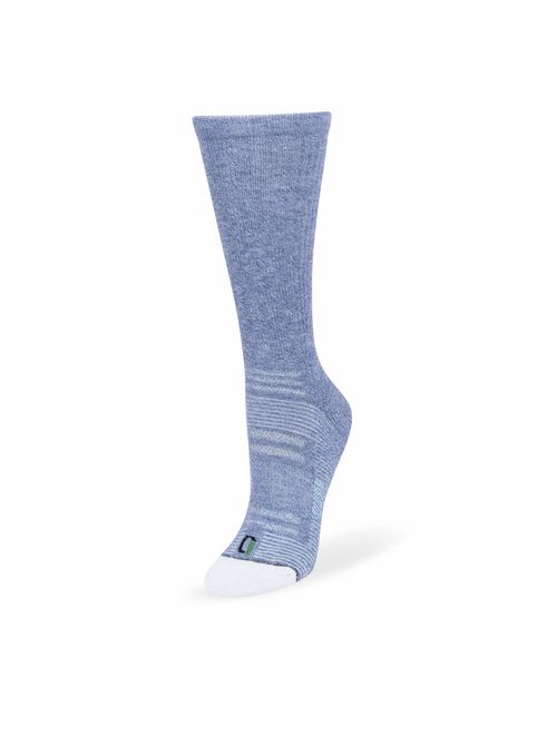 IQ High Performance Wool Blend Cushion Comfort Outdoor Women's Crew Socks 4 Pack