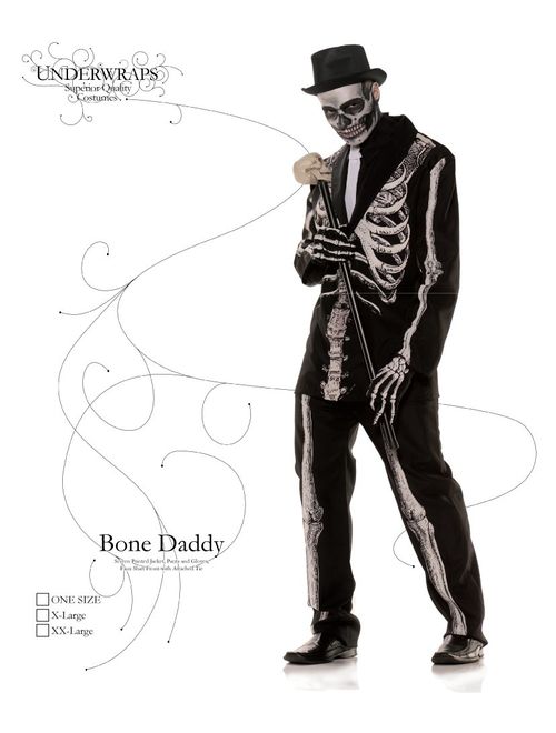 Underwraps Men's Bone Daddy