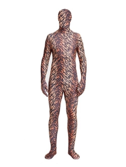 Full Bodysuit Unisex Lycra Spandex Stretch Adult Costume Zentai Disappearing Man Body Suit