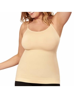 EMPETUA Shapermint Scoop Neck Cami - Compression Tummy Control Camisole for Women - Shapewear for Women