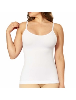 EMPETUA Shapermint Scoop Neck Cami - Compression Tummy Control Camisole for Women - Shapewear for Women