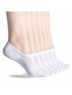 No Show Cotton Socks for Women, 3-15 Pack Thin Casual Invisible Flat Boat Line Socks