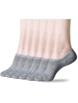 No Show Cotton Socks for Women, 3-15 Pack Thin Casual Invisible Flat Boat Line Socks