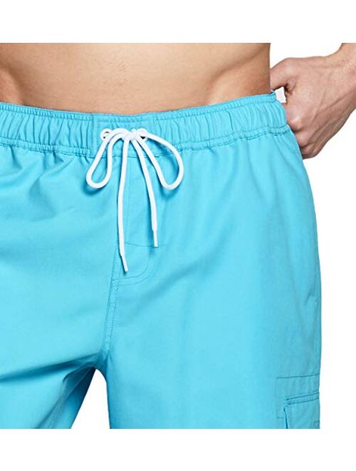 TSLA Men's 11 Inches Swimtrunks Quick Dry Water Beach