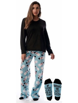 Just Love Ultra-Soft Women's Pajama Pant Set - Nightgown with Matching Socks