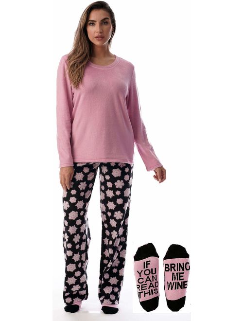 Just Love Ultra-Soft Women's Pajama Pant Set - Nightgown with Matching Socks