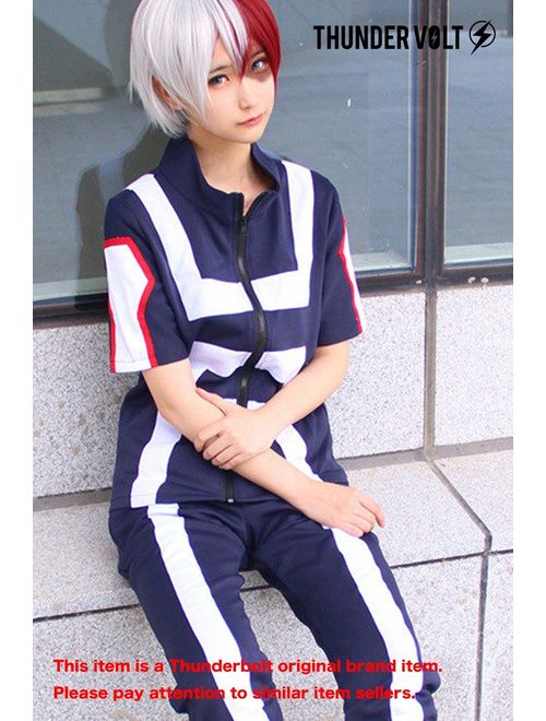 Thundervolt Anime Cosplay My Hero Academia Gymnastics Uniforms Costume