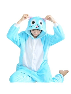 Animal Onesies Pajamas Adult Unisex Cosplay Animal Halloween Costumes Xmas