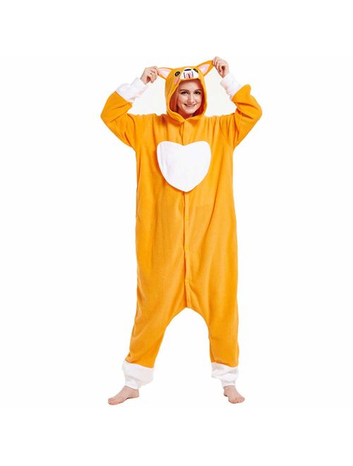 Animal Onesies Pajamas Adult Unisex Cosplay Animal Halloween Costumes Xmas