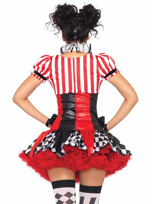 Leg Avenue Naughty Harlequin Clown Costume