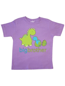 Happy Dinosaur New Big Brother Toddler T-Shirt