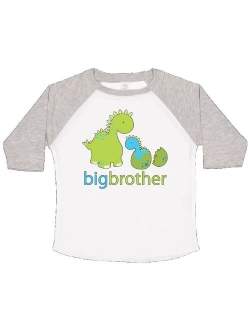 Happy Dinosaur New Big Brother Toddler T-Shirt