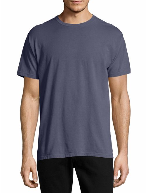 Hanes Men's and Big Men's ComfortWash Short Sleeve Tee, Up To Size 3XL